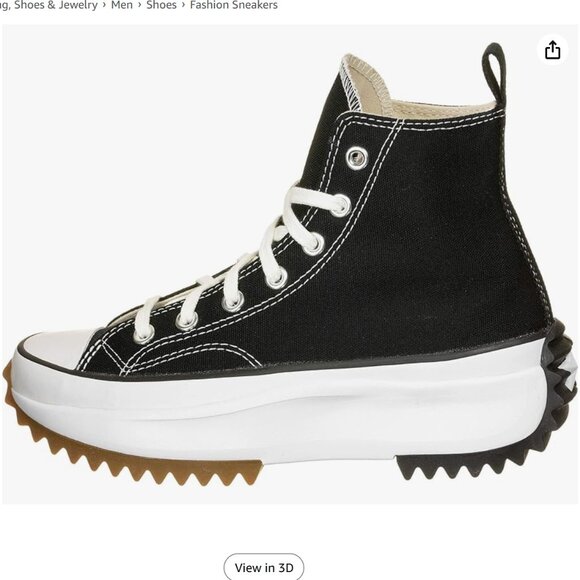 Converse Run Star Chuck Taylor Hike Hightop Unisex Sneakers10,5 - Picture 2 of 15
